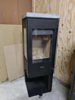 SUPER MOOIE HOUTKACHEL/HOEK HOUTKACHEL DRAAIBAAR, Ophalen, Gebruikt, Houtkachel, Vrijstaand