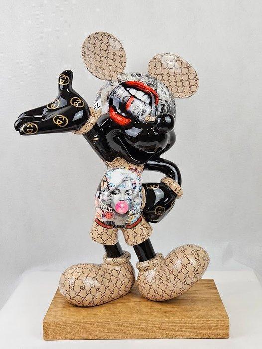 ArtBrut By Ann - Mickey Mouse Glamour x Gucci, Antiek en Kunst, Kunst | Designobjecten
