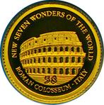 Salomonseilanden. 5 Dollars 2011 Roman Colosseum in Italy
