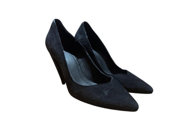 Veiling - Maje Hakken suede zwart - 36, Kleding | Dames, Schoenen