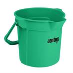 Jantex | groene maatemmer met schenktuit | 10ltr, Verzenden