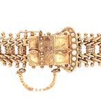 Vintage roségouden armband met parels 14 krt, Sieraden, Tassen en Uiterlijk, Armbanden, Ophalen of Verzenden, Nieuw
