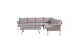 Hoek Loungeset - Trino - Aluminium - Datho Outdoor - Beige, Verzenden, Nieuw