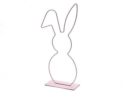 Metalen frame haas haasje hangend oor op voet 50 cm roze, Hobby en Vrije tijd, Knutselen, Nieuw, Ophalen of Verzenden