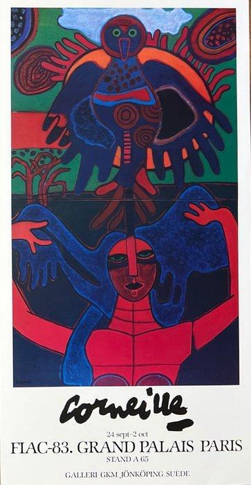 Guillaume Corneille (1922-2010) - Affiche FIAC 1983, avec, Antiek en Kunst, Kunst | Tekeningen en Foto's