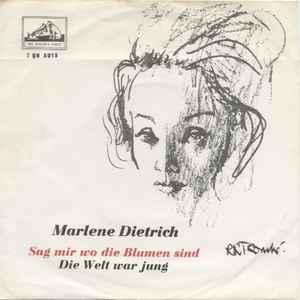 vinyl single 7 inch - Marlene Dietrich - Sag Mir Wo Die B..., Cd's en Dvd's, Vinyl Singles, Zo goed als nieuw, Verzenden