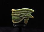 Oud-Egyptisch Faience Oog van Horus/Wedjat-amulet - 1.9 cm