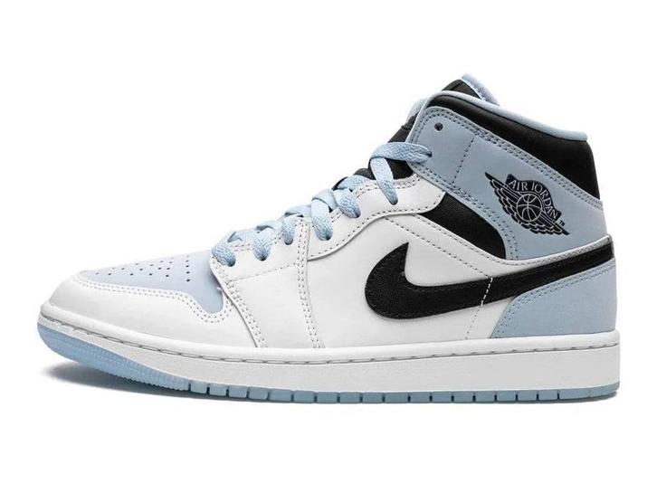 Air Jordan 1 Mid SE Ice Blue - Maat 40 EU, Kleding | Heren, Schoenen, Ophalen of Verzenden