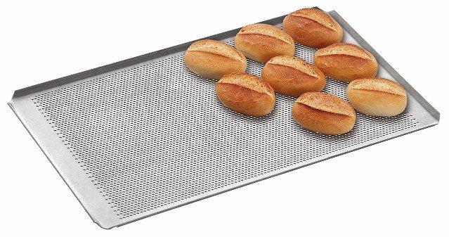 Geperforeerde bakblik met 4 zijranden - 1/1GN, Zakelijke goederen, Horeca | Keukenapparatuur, Nieuw in verpakking, Ovens, Magnetrons en Steamers