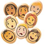 Grote, sensorische emotiestenen 8 stuks - Yellow Door, Nieuw