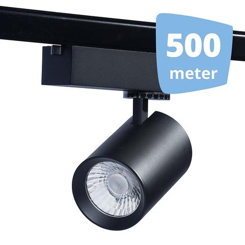 *TIP*  LED RAILVERLICHTING EOS zwart 500 SPOTS + 500M RAILS, Zakelijke goederen, Kantoor en Winkelinrichting | Winkel en Inventaris