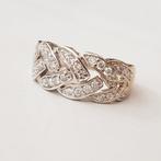 Cocktailring - 18 karaat Witgoud - 0.27ct. tw. Diamant