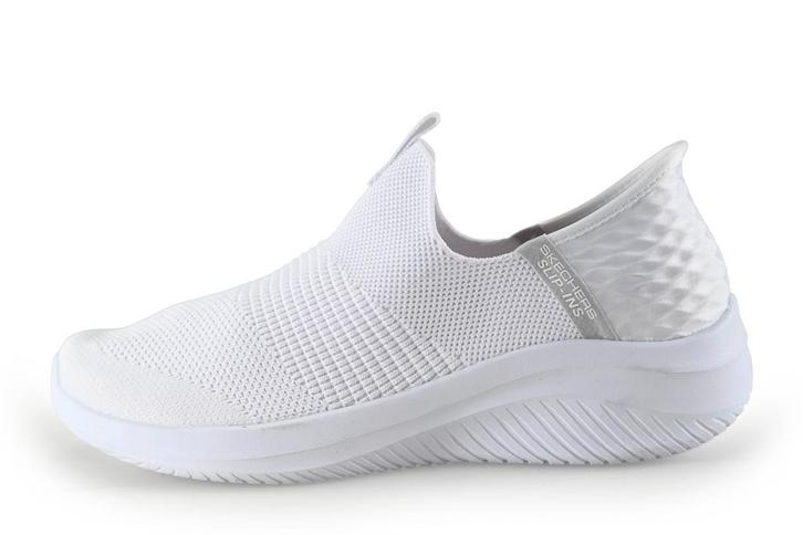 Skechers Instappers in maat 40 Wit, Kleding | Dames, Schoenen, Wit, Zo goed als nieuw, Instappers, Verzenden