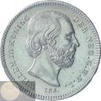 Nederland. Willem III. 25 Cent 1890 Met punt na jaartal