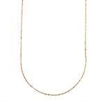Halsketting - 18 karaat Geel goud, Sieraden, Tassen en Uiterlijk, Kettingen, Nieuw