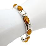 Zonder minimumprijs - Armband Zilver - Amber, Nieuw