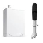 Combi-deal Intergas Kombi Kompakt HReco 36 CW5 + dakdoorvoer, Nieuw