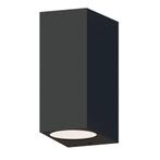 Calex Wandarmatuur Up&Down Zwart met 2x GU10 fitting IP54..., Ophalen of Verzenden, Nieuw
