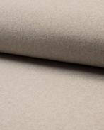 Organische katoen fleece taupe, Nieuw, Grijs