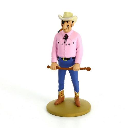 Kuifje Beeldje Rastapopoulos met Zweep 14 cm, Verzamelen, Stripfiguren, Nieuw, Ophalen of Verzenden