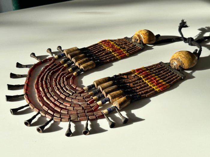 Strijderhalsketting uit Nagaland - Naga - India (Zonder, Antiek en Kunst, Kunst | Niet-Westerse kunst