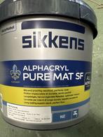 Sikkens Alphatex Pure Mat SF - citroen - 5 liter, Doe-het-zelf en Verbouw, Verf, Beits en Lak, Overige kleuren, 5 tot 10 liter