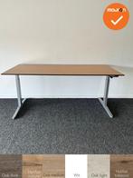 Ahrend Balance slingerverstelbaar bureau - met zilvergrijs o, Werkplek, Ophalen of Verzenden, Gebruikt, Bureau