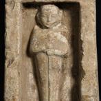 Oude Egypte, late periode kalksteen beeldje dat de god Ptah