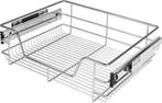 KESSER® Keukenlade - Telescopische lade - 60cm - Zilver, Verzenden, Nieuw