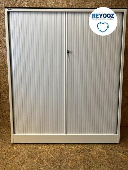 Ahrend roldeurkast - 144x120x45cm - Wit - B keus, Zakelijke goederen, Kantoor en Winkelinrichting | Kantoormeubilair en Inrichting