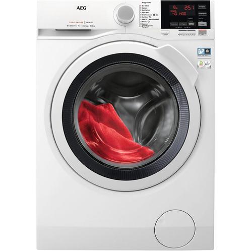 Aeg L7wbn86gw Wasmachine  8kg 1600t, Witgoed en Apparatuur, Wasmachines, Voorlader, 85 tot 90 cm, Ophalen of Verzenden