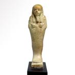 Oude Egypte, late periode Faience Shabti, Antiek en Kunst