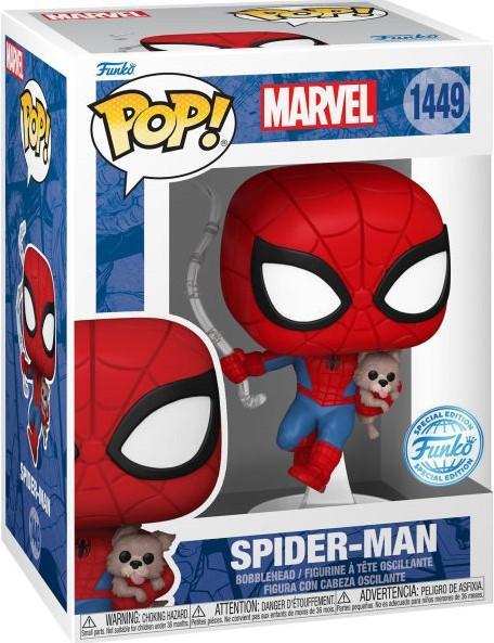 Funko Pop! - Spider-Man with Sandwich #1449 | Funko - Hobby, Verzamelen, Poppetjes en Figuurtjes, Nieuw, Verzenden