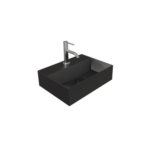 Fontein Salenzi Spy 40x30 cm Mat Zwart (inclusief, Doe-het-zelf en Verbouw, Sanitair, Overige typen, Nieuw, Ophalen of Verzenden