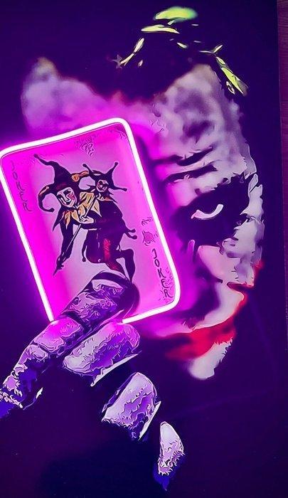LEDMasion (XX) - Joker Card V.F. Led Wall Art, Antiek en Kunst, Kunst | Designobjecten