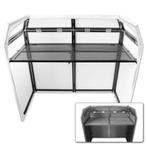Retourdeal - Vonyx DB3 DJ Booth met zwarte en witte Lycra do, Muziek en Instrumenten, Dj-sets en Draaitafels, Verzenden, Zo goed als nieuw