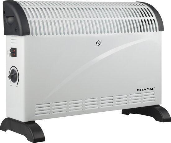 2dekans | BRASQ Elektrische Convectorkachel - Elektrische, Doe-het-zelf en Verbouw, Verwarming en Radiatoren, Zo goed als nieuw