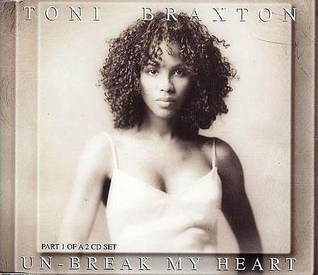 cd single - Toni Braxton - Un-Break My Heart CD1, Cd's en Dvd's, Cd Singles, Zo goed als nieuw, Verzenden