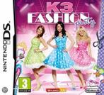 K3 - Fashion Party (DS) 3DS Garantie & snel in huis!, Spelcomputers en Games, 1 speler, Ophalen of Verzenden, Zo goed als nieuw