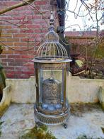 Lantaarn - Large Spinning Candle Lantern - 65 cm - Glas,, Antiek en Kunst, Curiosa en Brocante