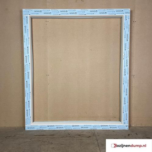 Kunststof raamkozijn A388 - 140,8 cm x 162,0 cm (bxh), Doe-het-zelf en Verbouw, Kozijnen en Schuifpuien, Nieuw, Kunststof, Raamkozijn
