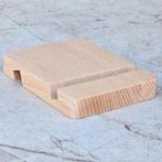 HOCHO Beukenhouten Telefoonstandaard 100x80x15 mm – Stijl., Ophalen of Verzenden, Nieuw