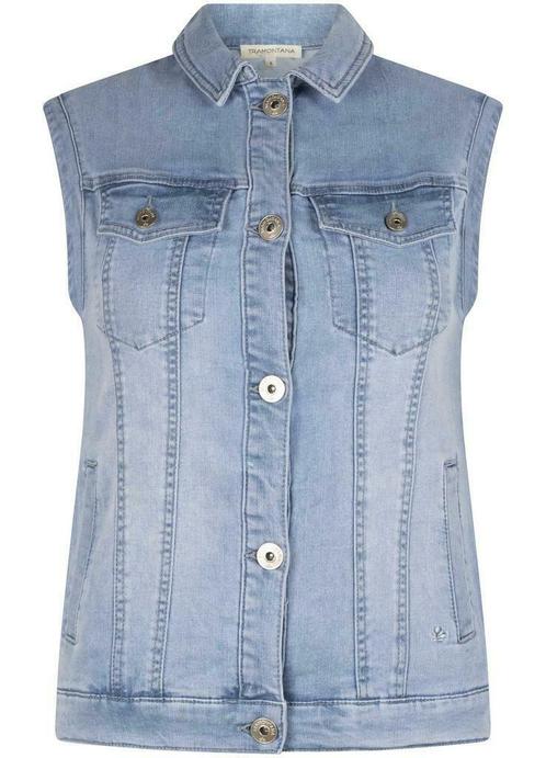 Jasjes  |  Tramontana   |  Q07-99-801 - Waistcoat Light Deni, Kleding | Dames, Jasjes, Kostuums en Pakken, Nieuw, Ophalen of Verzenden