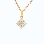 Ketting met hanger - 18 karaat Roségoud - 0.45ct. tw., Sieraden, Tassen en Uiterlijk, Antieke sieraden
