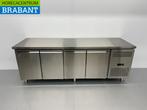 HCB RVS Koelwerkbank 4 deuren 223 cm 230V Horeca, Ophalen of Verzenden, Nieuw in verpakking