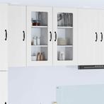 vidaXL Keukenkast aan de muur met plank Hoogglans wit 40 x, Huis en Inrichting, Keuken | Keukenelementen, Verzenden, Nieuw, Wit