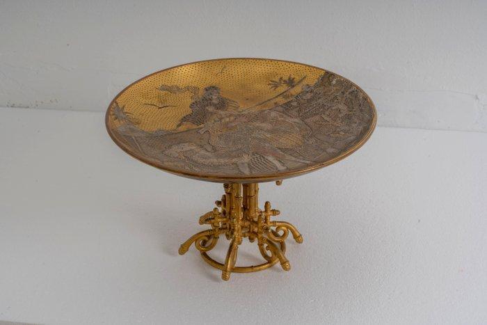 Tafelmiddenstuk - Brons, Antiek en Kunst, Antiek | Meubels | Stoelen en Banken