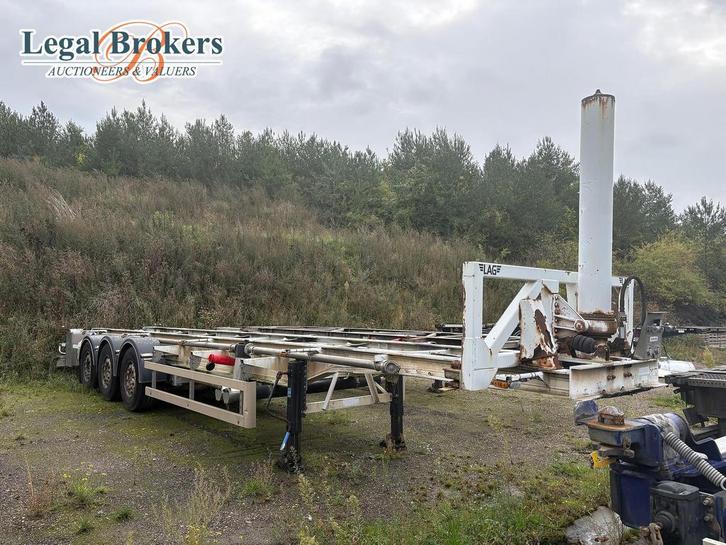 LAG O-03-39 -oplegger, Zakelijke goederen, Machines en Bouw | Transport, Ophalen of Verzenden