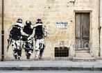 Kunstdruk Edition Street - Shalom, Street Art Haifa 50x70cm, Verzenden, Nieuw