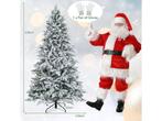 Coast kunstkerstboom 210 cm - geflockt winterdesign - 1684, Verzenden, Nieuw